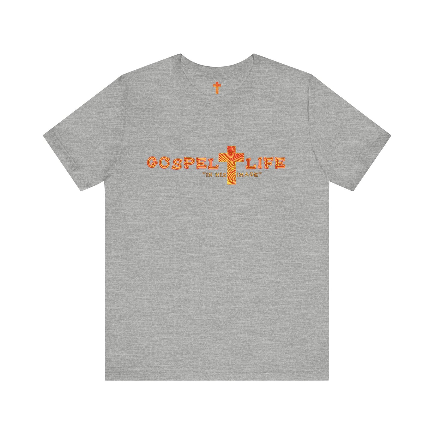 Gospel Life Tee, Faith-Based Unisex T-Shirt, Inspirational Christianity Shirt, Religious Apparel, Casual Church Outfit