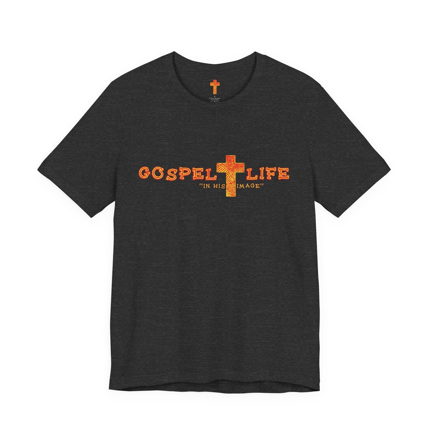 Gospel Life Tee, Faith-Based Unisex T-Shirt, Inspirational Christianity Shirt, Religious Apparel, Casual Church Outfit