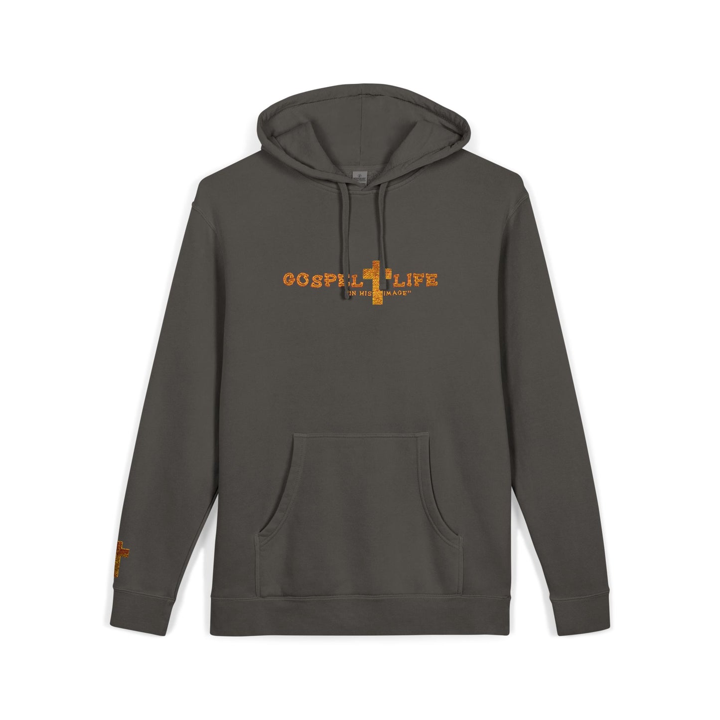 Unisex Pigment-Dyed Hoodie (Embroidery)