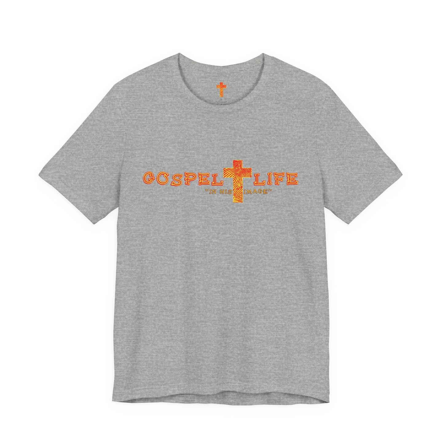 Gospel Life Tee, Faith-Based Unisex T-Shirt, Inspirational Christianity Shirt, Religious Apparel, Casual Church Outfit