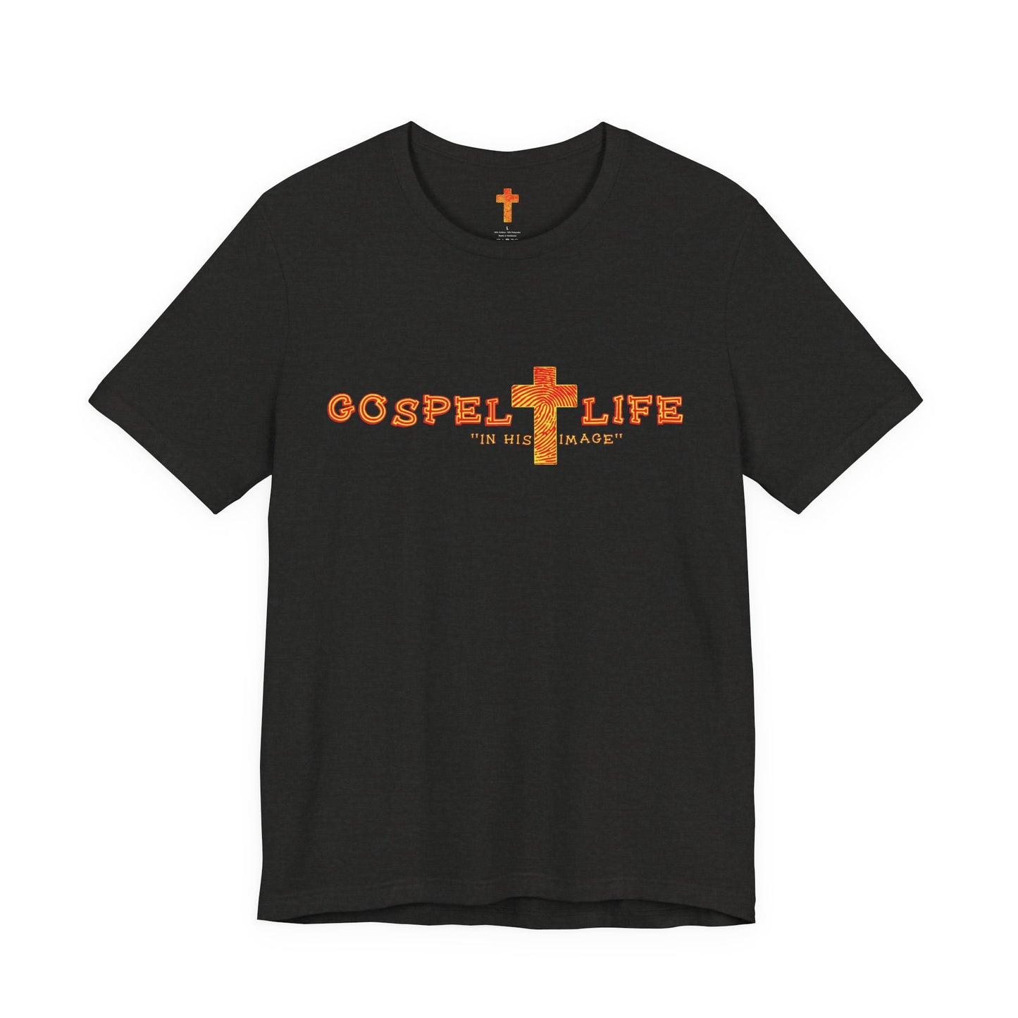 Gospel Life Tee, Faith-Based Unisex T-Shirt, Inspirational Christianity Shirt, Religious Apparel, Casual Church Outfit