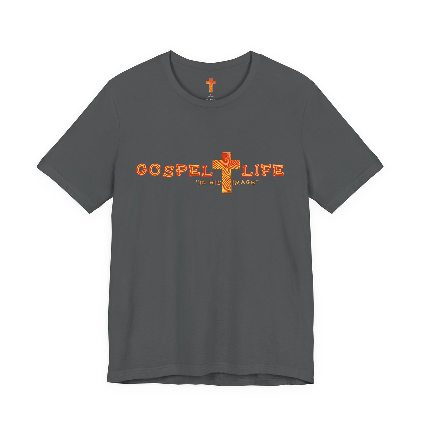 Gospel Life Tee, Faith-Based Unisex T-Shirt, Inspirational Christianity Shirt, Religious Apparel, Casual Church Outfit