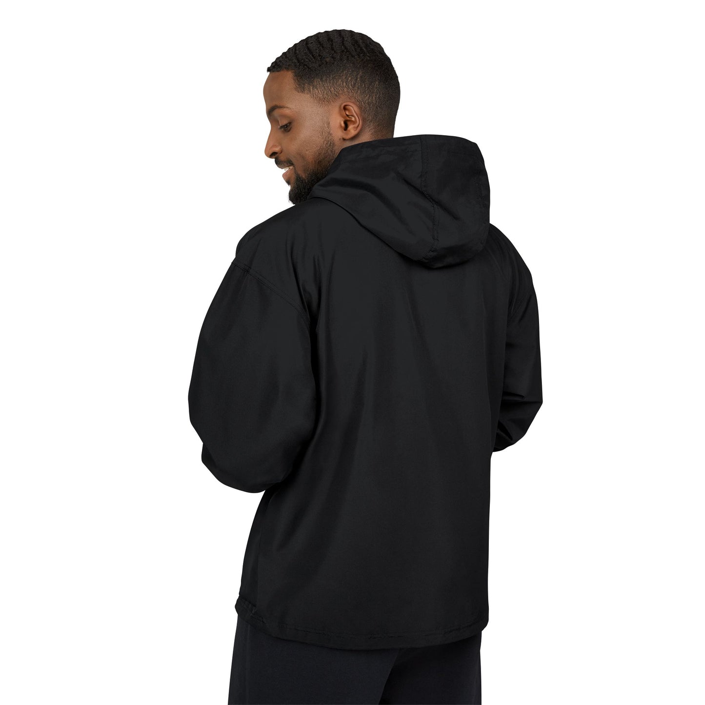 Stylish Packable Anorak Jacket for Outdoors, Lightweight Windbreaker, Perfect for Travel, Camping, Festivals, Gift for Adventurers