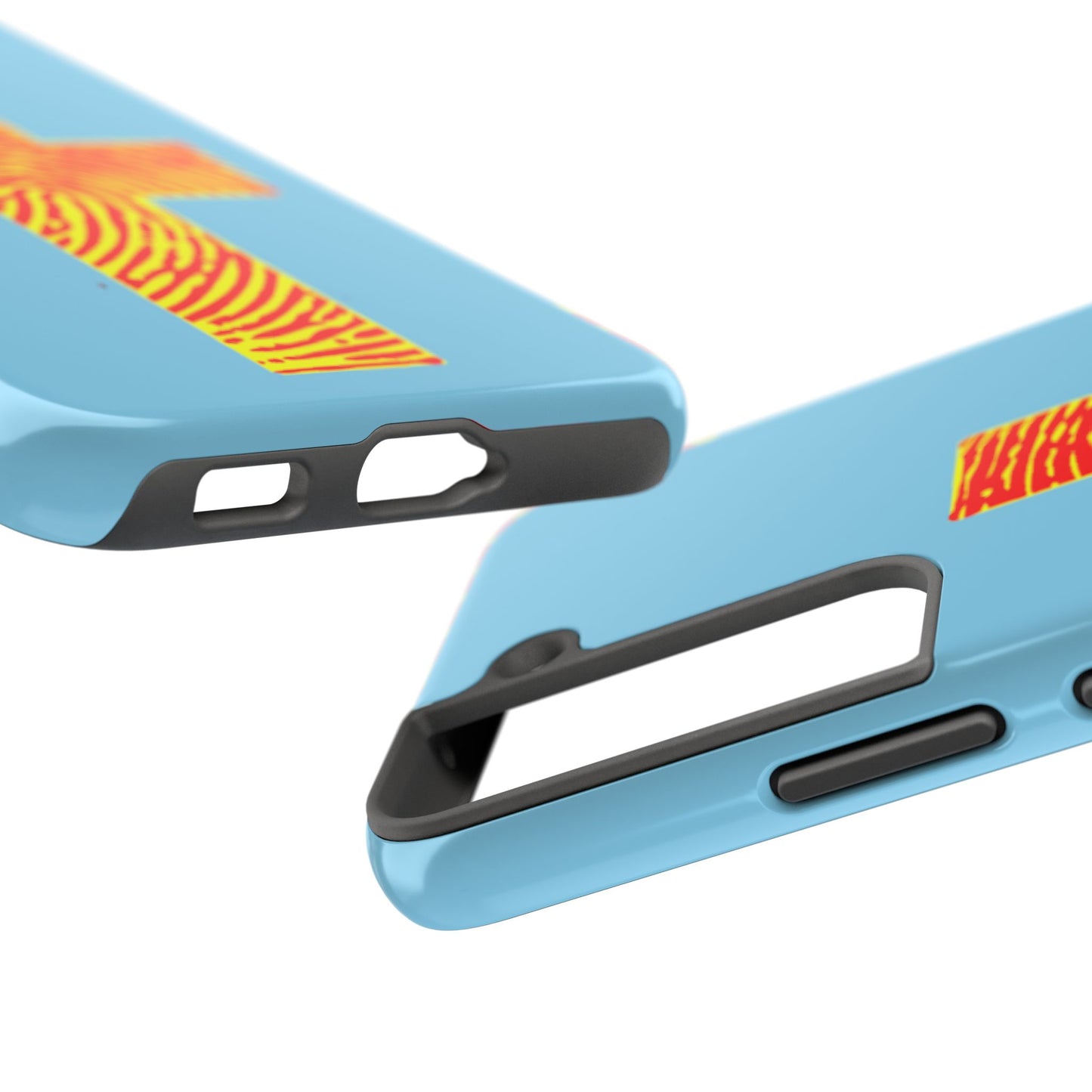 Vibrant Jesus Cross Phone Case, Tough Smartphone Cover, Christian Gift, Durable Phone Accessories, Unique Design, Faith-Based Protection