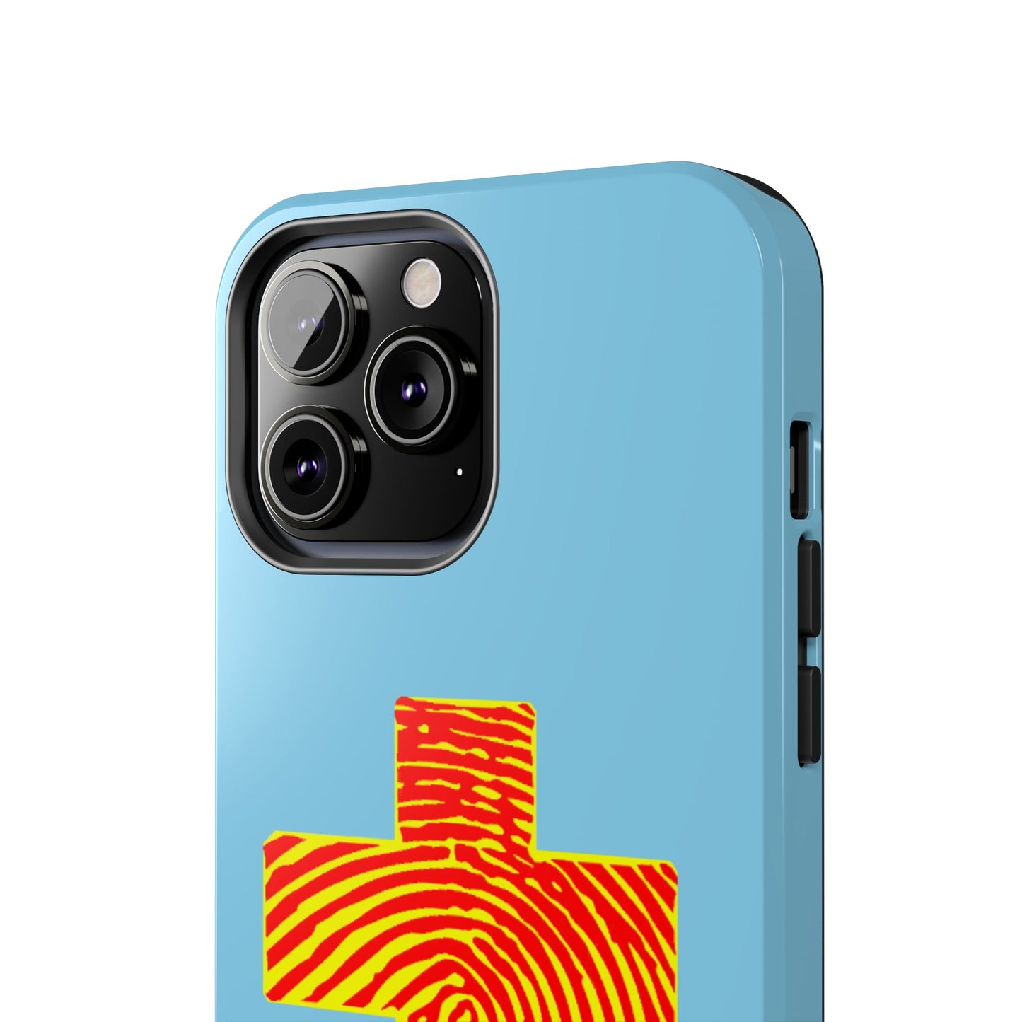 Vibrant Jesus Cross Phone Case, Tough Smartphone Cover, Christian Gift, Durable Phone Accessories, Unique Design, Faith-Based Protection