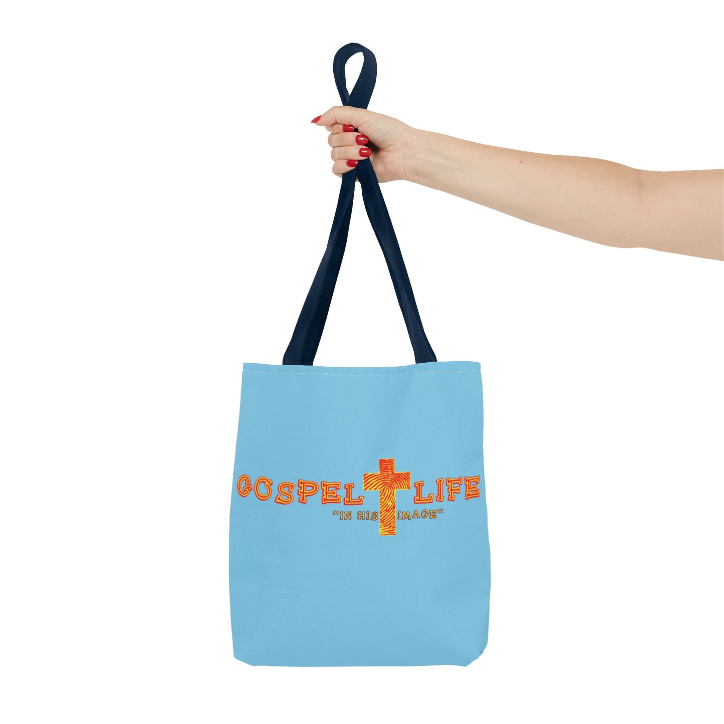 Gospel Life Tote Bag - Faith-Inspired Eco-Friendly Bag, Perfect for Church, Gift, Shopping, or Everyday Use