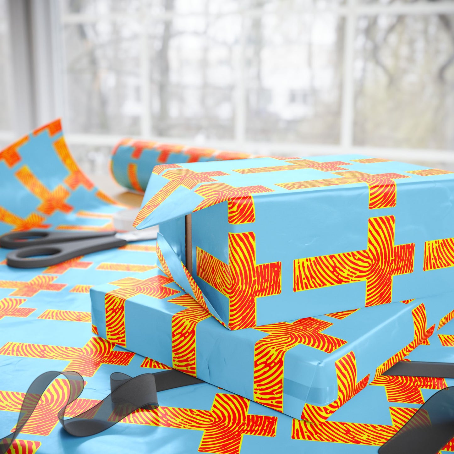 Vibrant Wrapping Paper for All Occasions - Colorful Gift Wrap, Birthday, Holiday, or Celebration