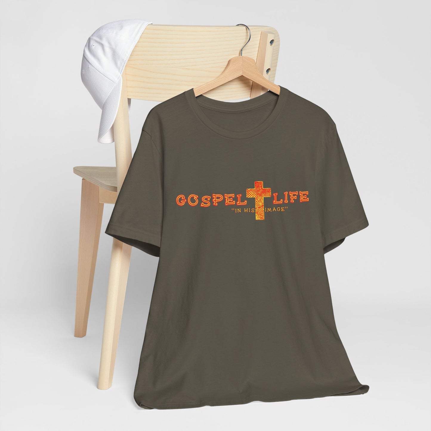 Gospel Life Unisex Tee - Faith-Inspired Apparel for Every Occasion, Christian T-Shirt, Inspirational Gift, Church Event, Everyday Wear