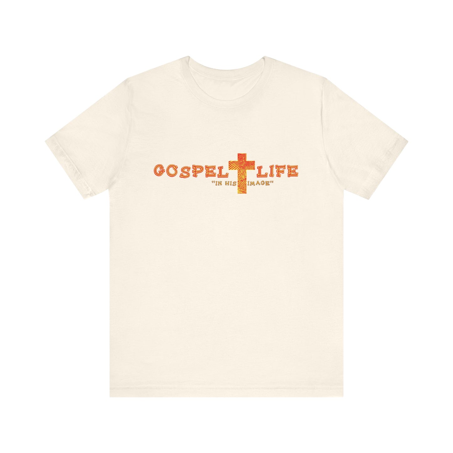 Gospel Life Unisex Tee - Faith-Inspired Apparel for Every Occasion, Christian T-Shirt, Inspirational Gift, Church Event, Everyday Wear