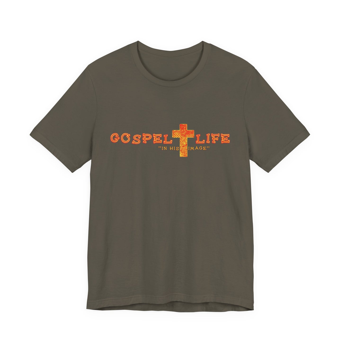 Gospel Life Unisex Tee - Faith-Inspired Apparel for Every Occasion, Christian T-Shirt, Inspirational Gift, Church Event, Everyday Wear