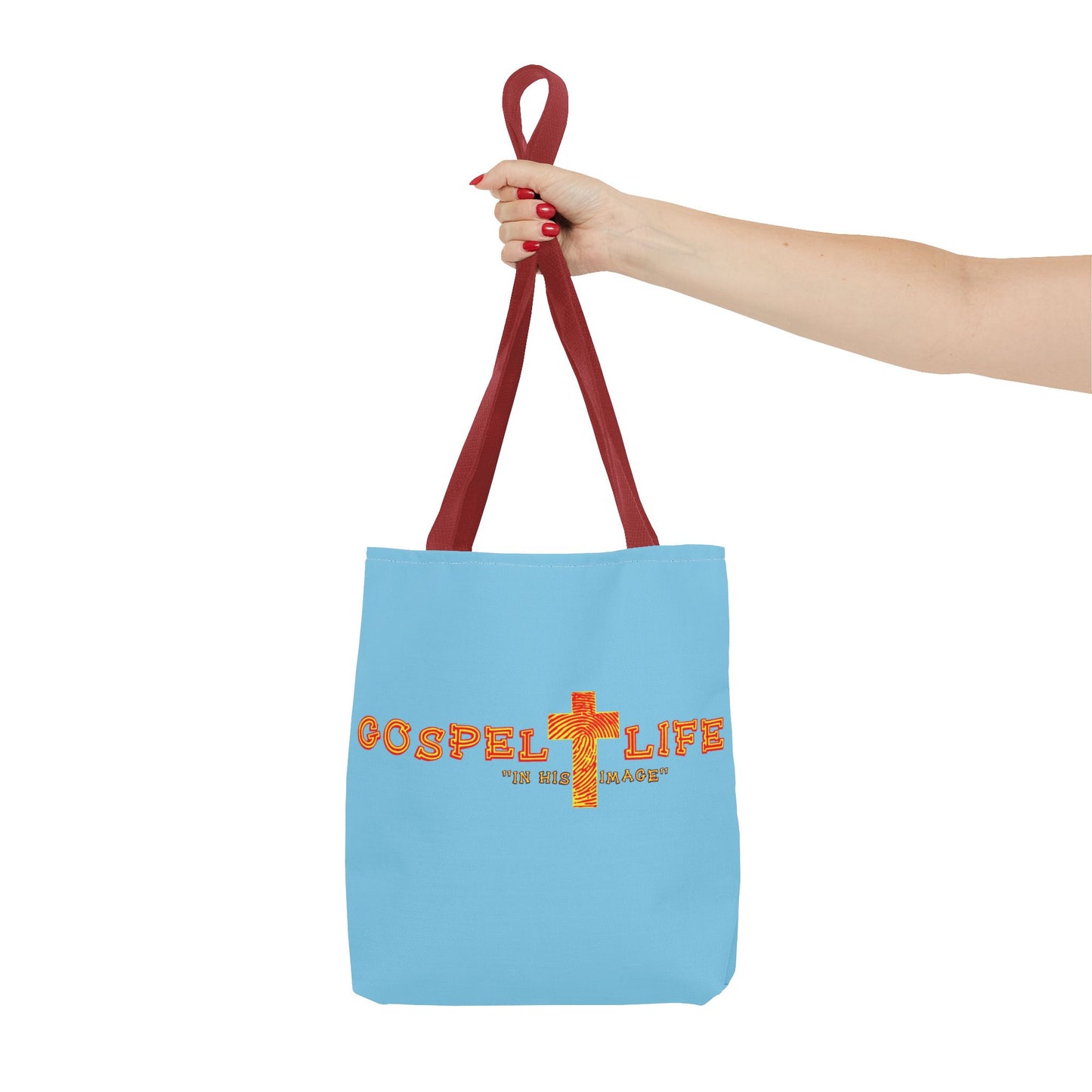 Gospel Life Tote Bag - Faith-Inspired Eco-Friendly Bag, Perfect for Church, Gift, Shopping, or Everyday Use