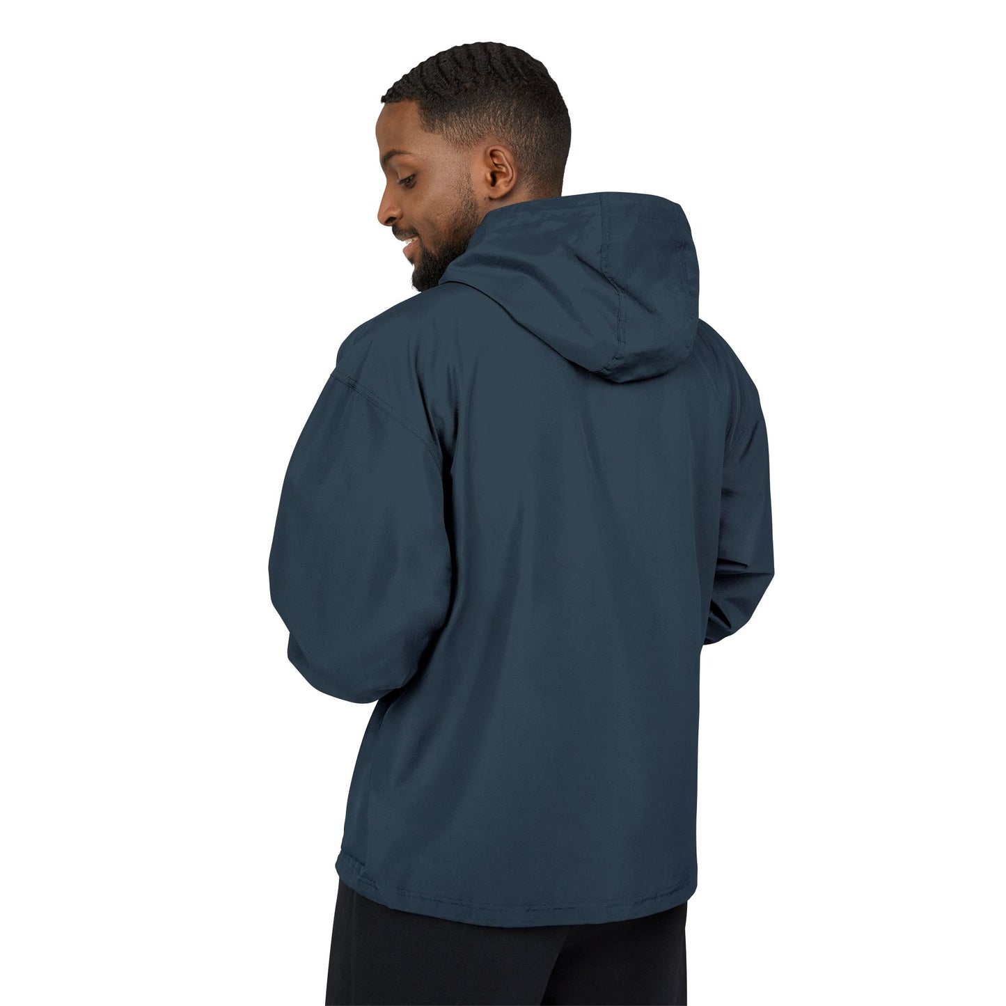 Stylish Packable Anorak Jacket for Outdoors, Lightweight Windbreaker, Perfect for Travel, Camping, Festivals, Gift for Adventurers