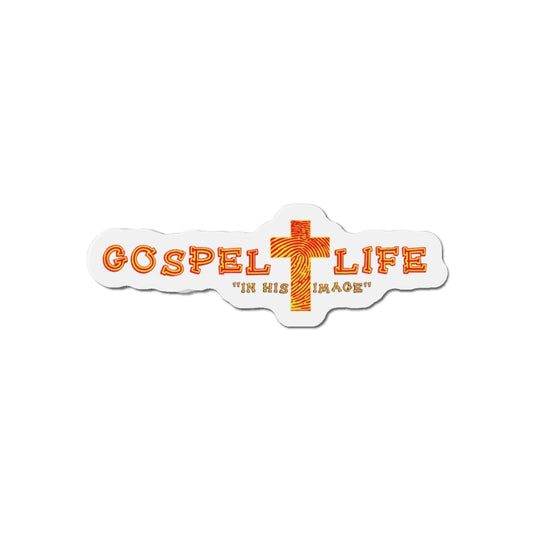 Faith-Inspired Die-Cut Magnets - Gospel Life, Christian Home Decor, Religious Gifts, Inspirational Kitchen Accessories, Spiritual Reminders