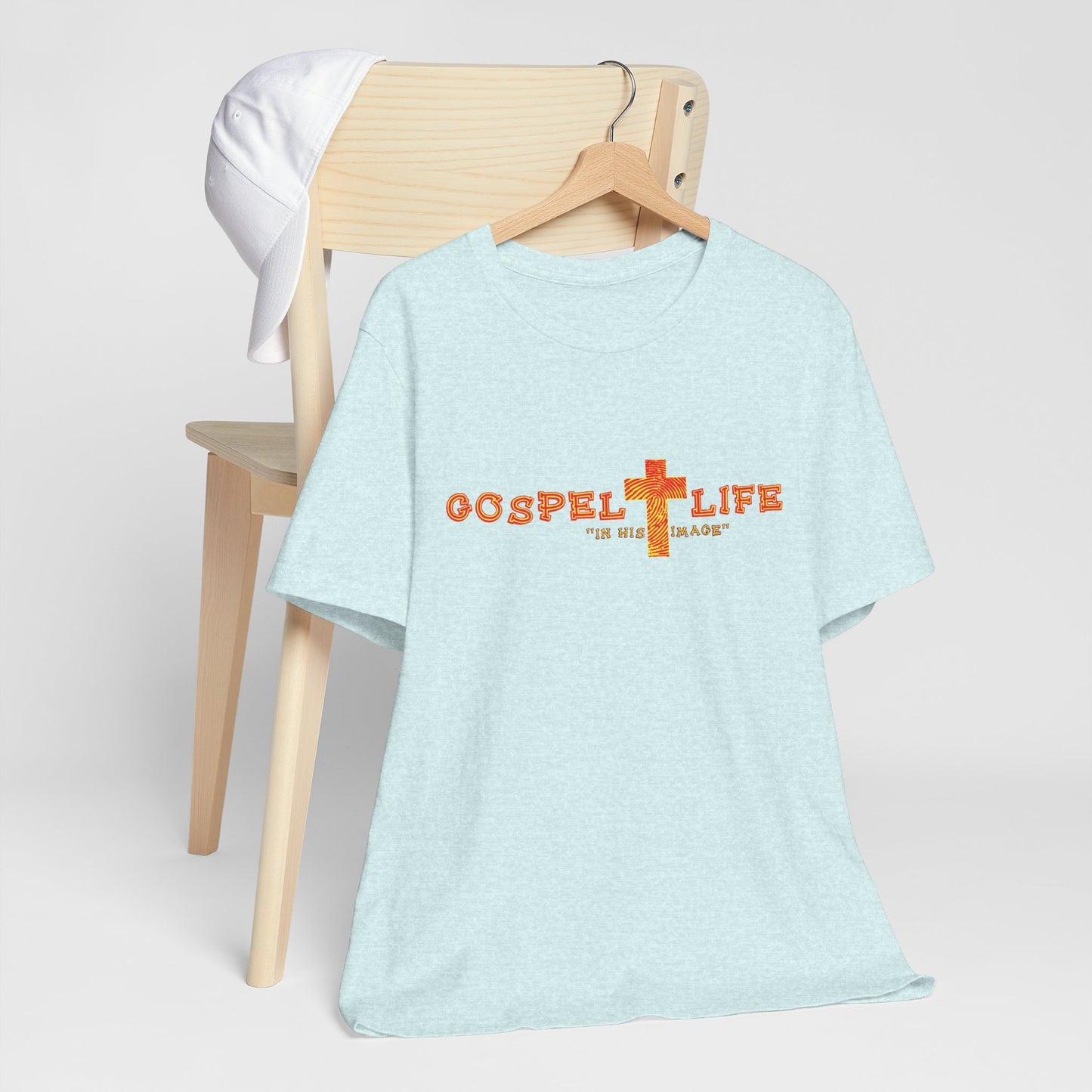 Gospel Life Unisex Tee - Faith-Inspired Apparel for Every Occasion, Christian T-Shirt, Inspirational Gift, Church Event, Everyday Wear