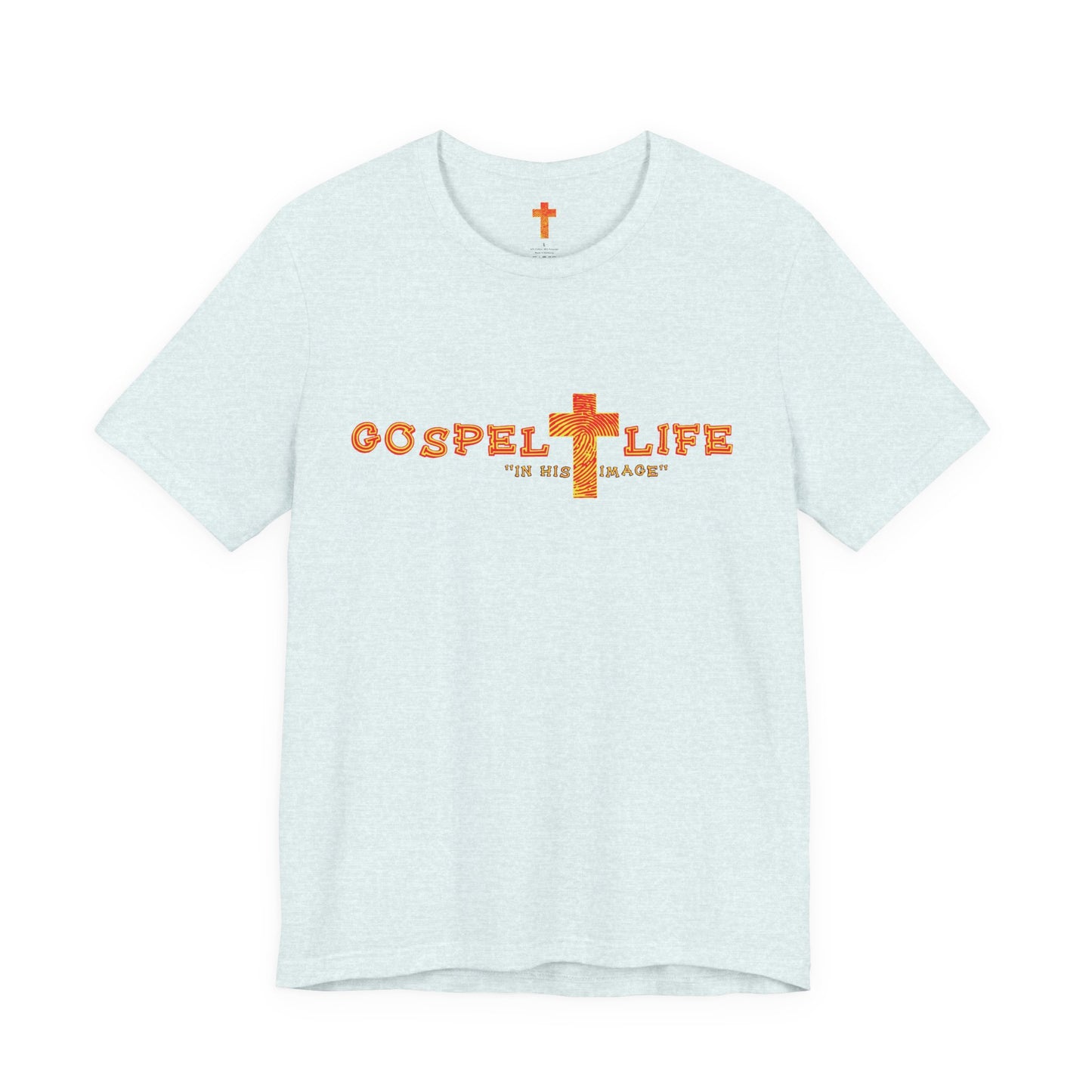 Gospel Life Tee, Faith-Based Unisex T-Shirt, Inspirational Christianity Shirt, Religious Apparel, Casual Church Outfit