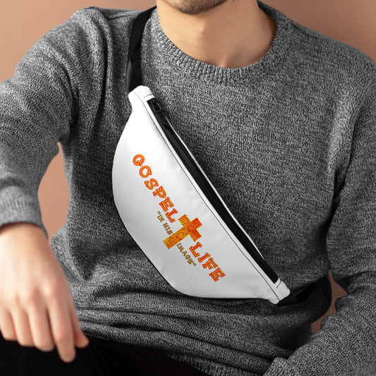 Gospel Life Fanny Pack | Christian Outing Accessory for Festivals, Daily Use, Travel, Holiday Gift, Faith-Inspired Carryall