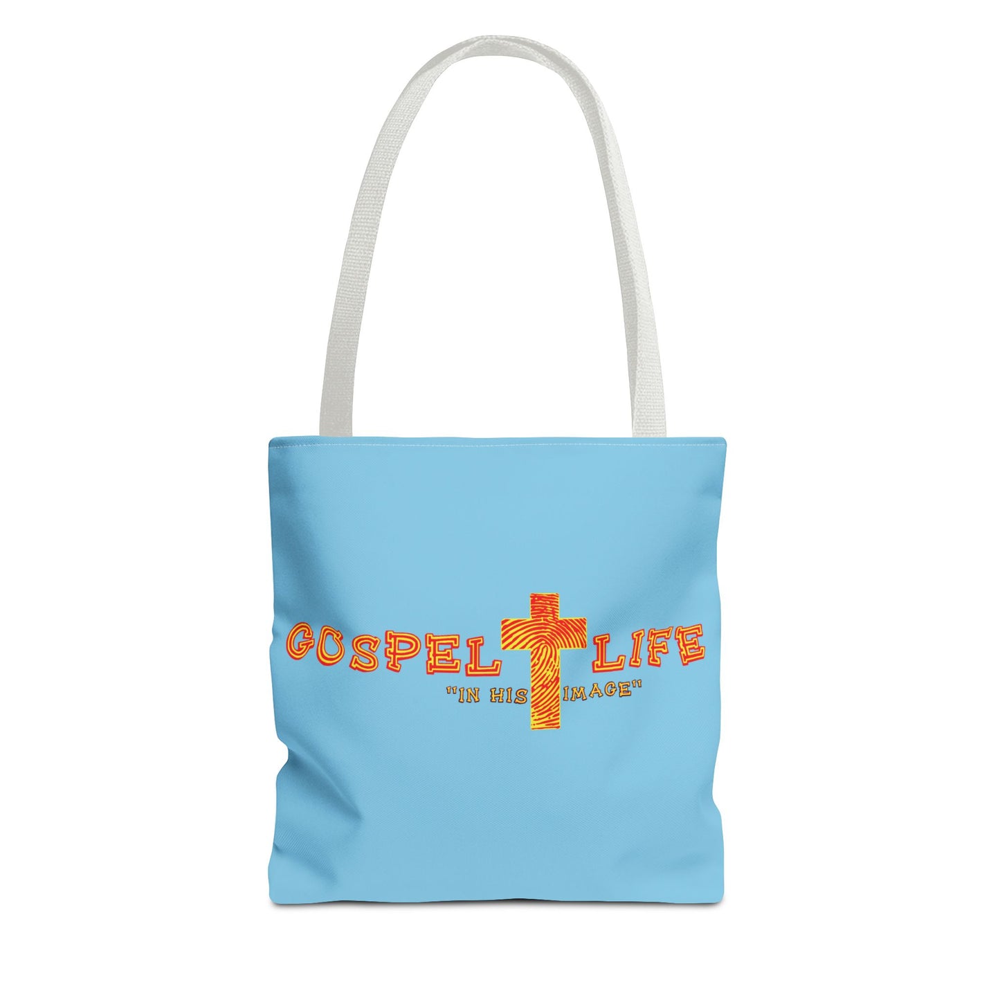 Gospel Life Tote Bag - Faith-Inspired Eco-Friendly Bag, Perfect for Church, Gift, Shopping, or Everyday Use