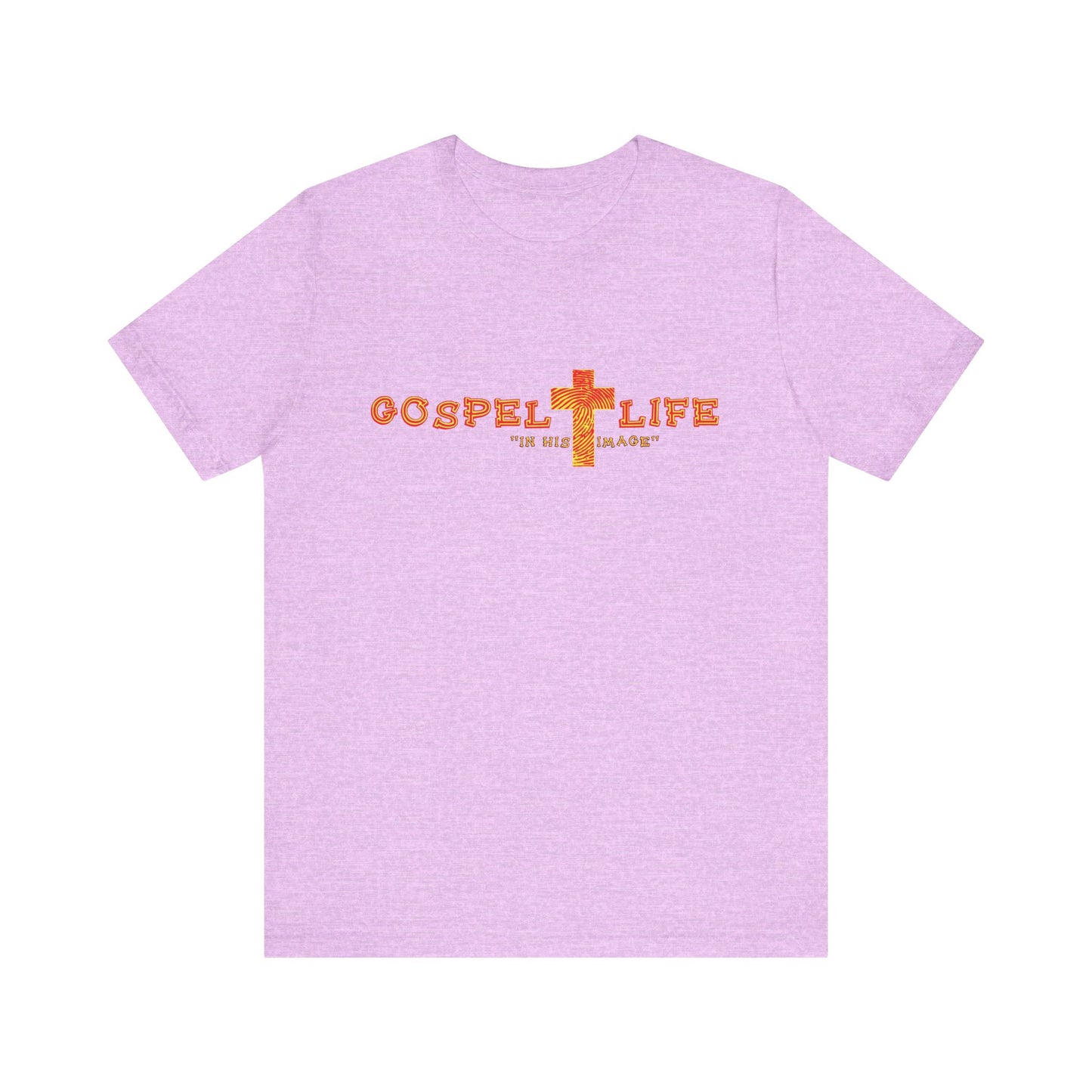 Gospel Life Unisex Tee - Faith-Inspired Apparel for Every Occasion, Christian T-Shirt, Inspirational Gift, Church Event, Everyday Wear