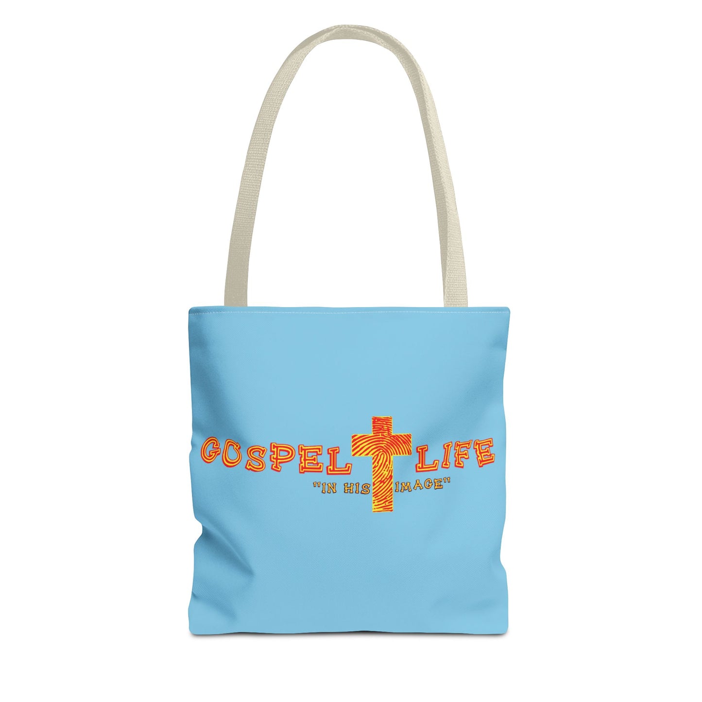 Gospel Life Tote Bag - Faith-Inspired Eco-Friendly Bag, Perfect for Church, Gift, Shopping, or Everyday Use