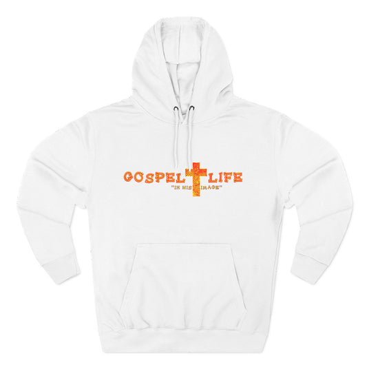 Three-Panel Fleece Hoodie