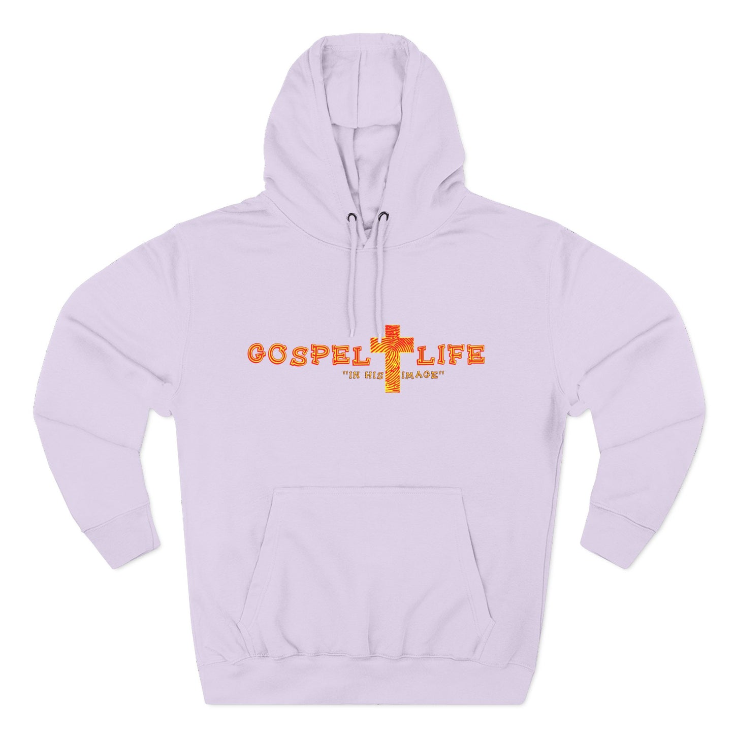 Three-Panel Fleece Hoodie
