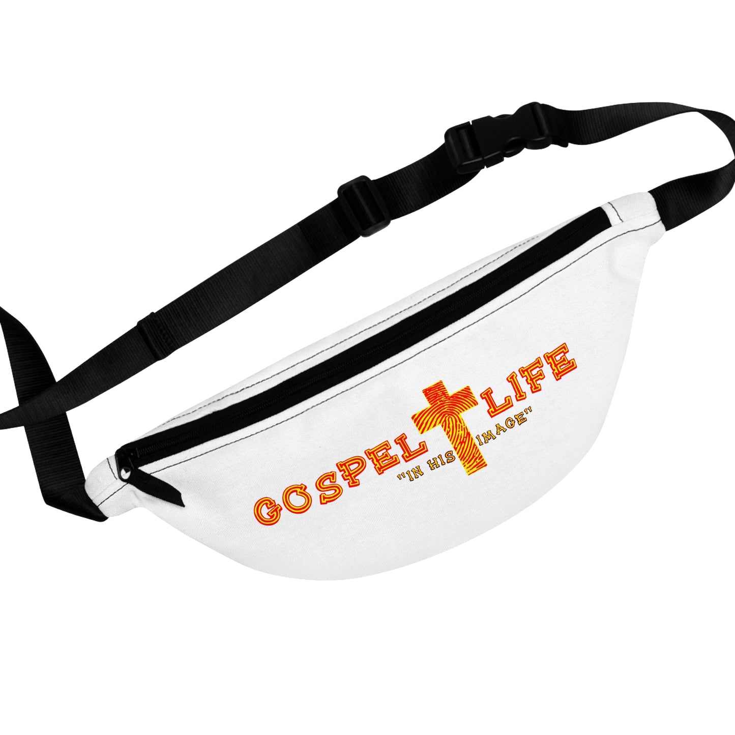 Gospel Life Fanny Pack | Christian Outing Accessory for Festivals, Daily Use, Travel, Holiday Gift, Faith-Inspired Carryall