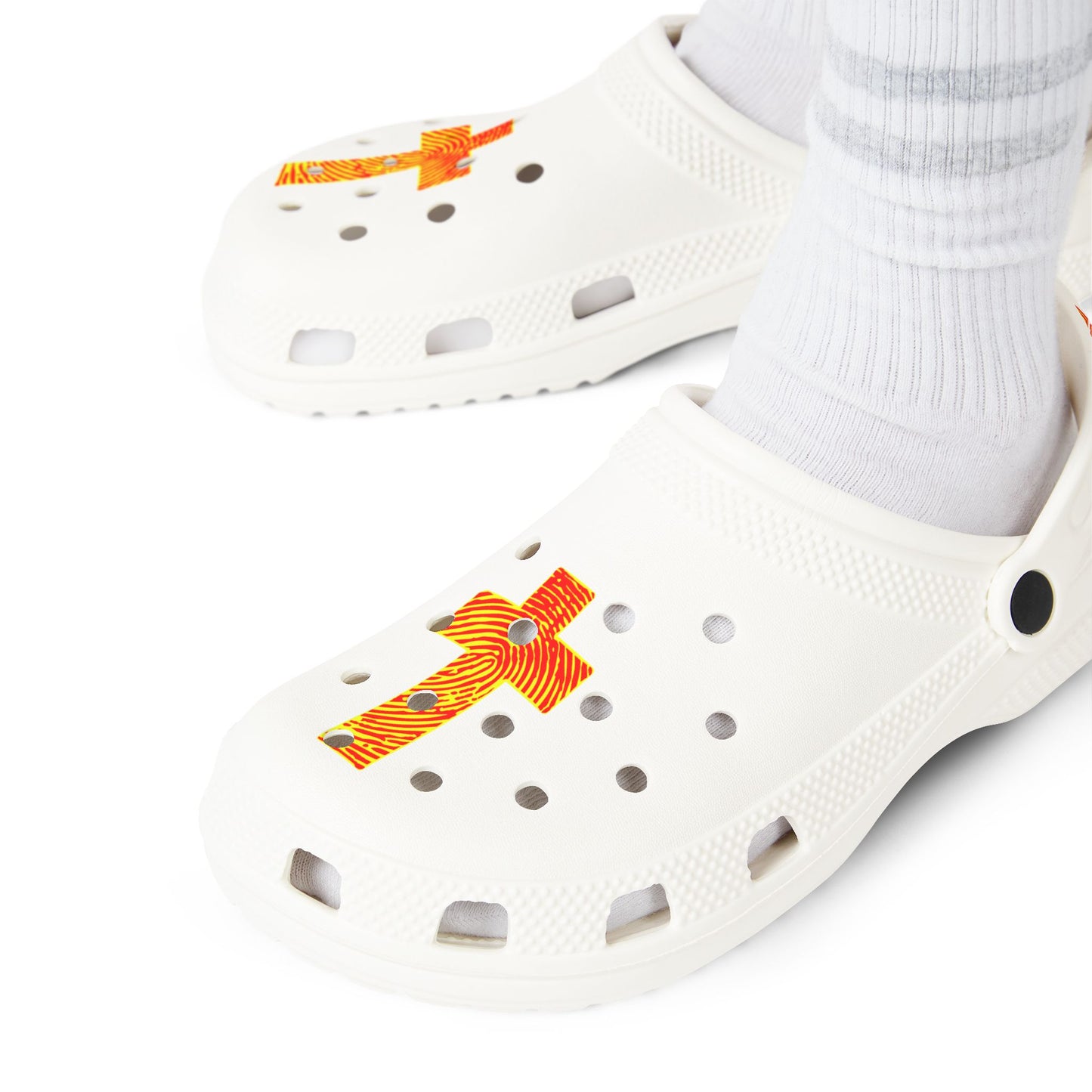 Colorful Cross Design EVA Foam Shoes, Trendy Lightweight Outdoor Clogs, Religious Faith-Inspired Footwear, Perfect for Summer and [...]