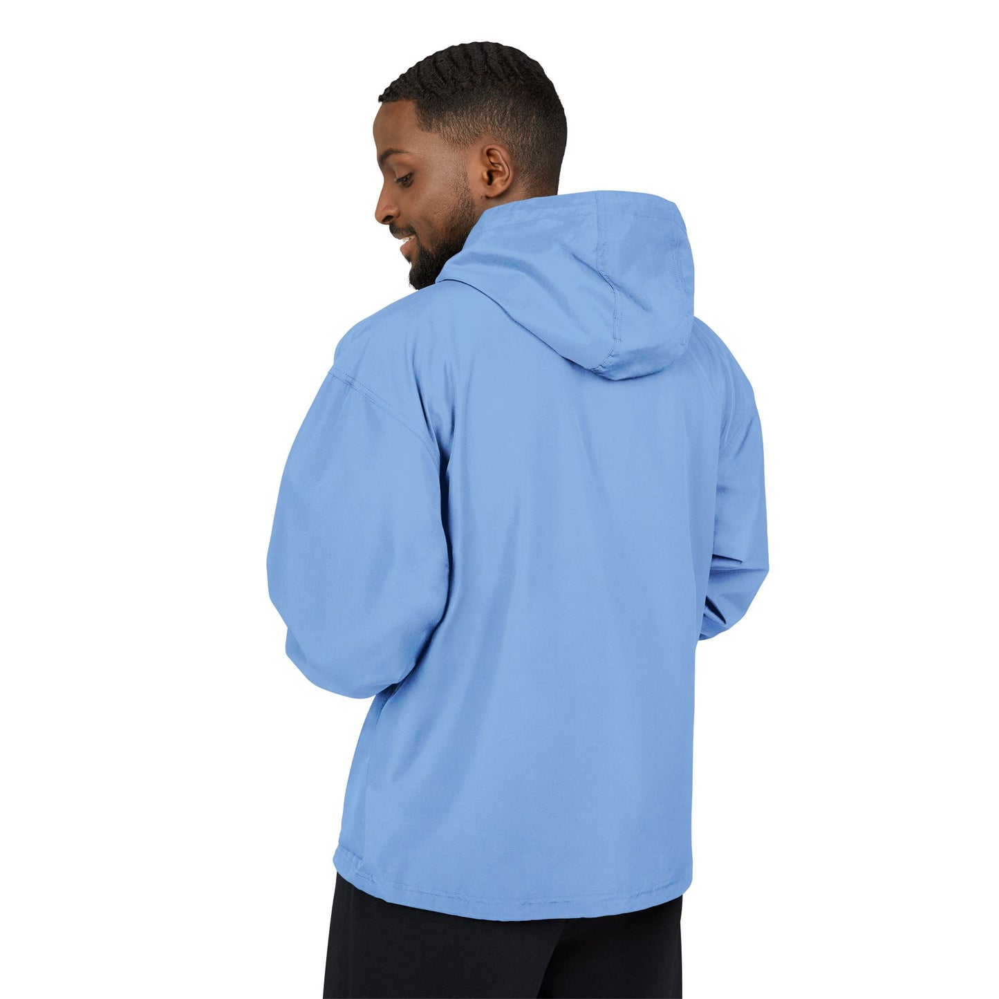 Stylish Packable Anorak Jacket for Outdoors, Lightweight Windbreaker, Perfect for Travel, Camping, Festivals, Gift for Adventurers